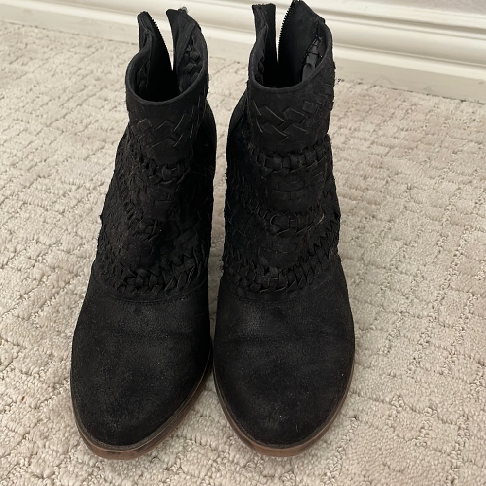 Fergalicous Black booties  size 6.5